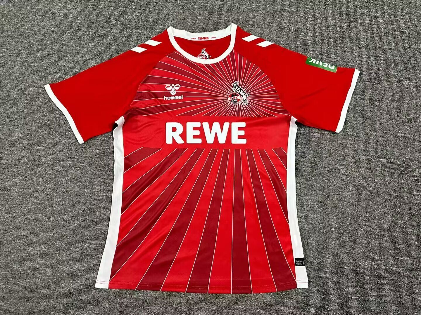 AAA Quality FC Koln 24/25 Away Red Soccer Jersey